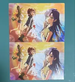 アイドルマスターツアーズ　ツアーズレア2点　春香　千早　美希