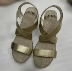 fifth ゴールド サンダル