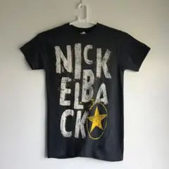 【値下げ】【訳あり】NICKEL BACK Tシャツ Sサイズ　ダークグレー