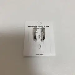 スリーコインズ フープ イヤリング