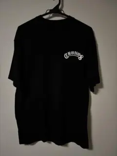 【新品未使用】CRONOS 半袖Tシャツ ブラック Sサイズ CRONOS クロノス CR-TS-0092 アーチロゴ 半袖Tシャツ バック