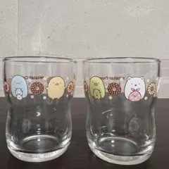 ミスタードーナツ すみっコぐらし ガラスコップ 2個セット　つよいこ