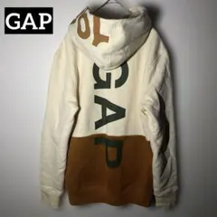 【tomo 様専用】GAP アイボリー ブラウン パーカー　XS 美品