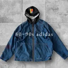 【adidas】80's90'sナイロンジャケット希少ATPロゴメンズL