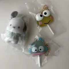 サンリオ カラビナ マスコットチャーム ポチャッコ　キャンディーチャーム