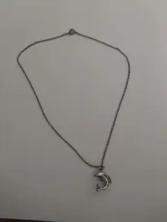 【年末セール＆Xmasセール】 Ｗ値下げ！ シルバーネックレス　イルカモチーフ