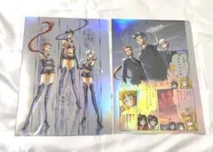 セーラームーンカフェ　セーラースターライツ　スリーライツ　クリアファイル 2点