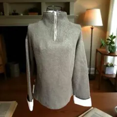 【新品未使用】LE TiROiR チャコールグレー セーター 長袖　ゆったり