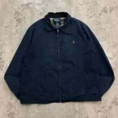 Polo by Ralph Lauren　スイングトップ　L　ネイビー　古着