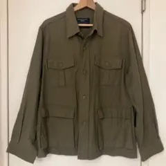 ライトオン　ミリタリージャケット　カーキ　L