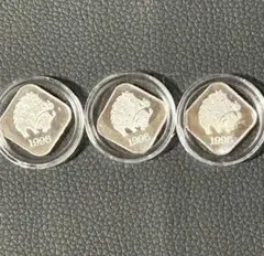 安心の造幣局製 【純銀】miniメダル3枚　　Japan mint ㉚ 訳あり）安心の造幣局製 【純銀】miniメダル3枚 Japan mint ㉚ - メルカリ