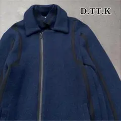 D.TT.K ロングコート ネイビー レイヤード made in JAPAN