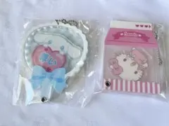 サンリオ ハローキティ シナモロール アクリルキーホルダー