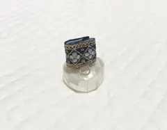 新作　チャームベルト　キーループ　ハンドメイド　インド刺繍リボン　バッグベルト