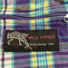 WILD THINGS 旧ロゴ クライミング ショートパンツ チェック