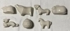 十二支(子から馬まで) 陶器置物【出品は9/14まで】