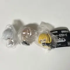 デスノート カプセルトイ ねむらせ隊 夜神月 弥海砂 ニア セット