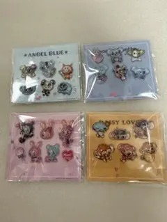 ナルミヤキャラクターズ ぷっくりシール　4種セット