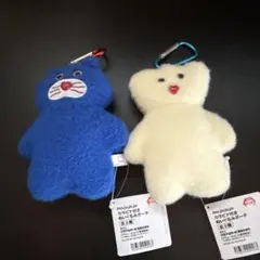 mojojojo カラビナ付きぬいぐるみポーチ 2種セット