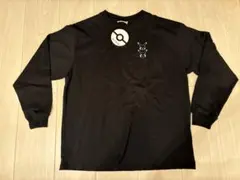 【新品.タグ付き】ポケモン　ピカチュウ　ロンT L ブラック　ロングTシャツ