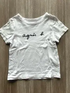 アニエスベー キッズロゴ Tシャツ