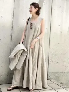 Plage プラージュ リネン キャミワンピース 新品未使用のサムネイル