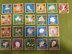 ポケモンレアシール 23点 アマダ シール列伝 ピカチュウリザードン