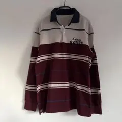 Eddie Bauer ラガーシャツ 長袖 S