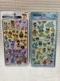 【国内正規品】クラシック/モンスターズインク　ボンボンドロップシール　2点セット