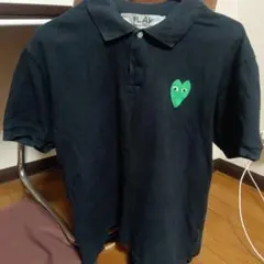 PLAY COMME des GARCONS ポロシャツ ブラックМ