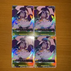 ワンピースカード ボニー sr 4枚セット