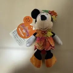 ディズニーランド　ハロウィン 2013 ミニーちゃん ぬいぐるみバッジ