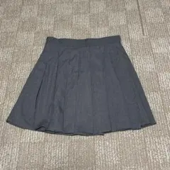 プリーツスカート 灰色 Mサイズ