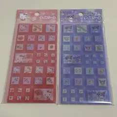サンリオタイルシール　ゆめかわ！　2枚SET