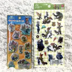 ZOOTOPIAズートピア ウォーターinシール&ペタペタシール2枚【匿名配送】