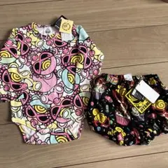 ヒスミニ ロンパース、カボ新品タグ付き