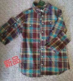 L.L.Bean 長袖チェックシャツ Sサイズ 新品タグ付き