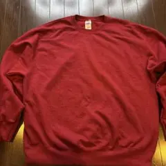 90年代〜00年代 フルーツ 無地スウェット XL 古着