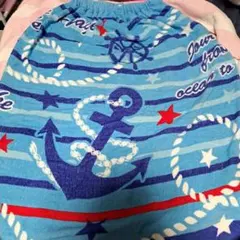ラップタオル 巻きタオル マリン柄