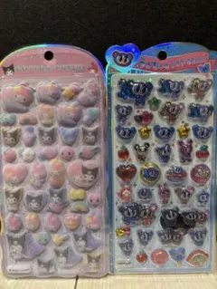 正規品マイメロクロミコットンパフィーシール＆エンジェルブルーうるちゅる2点セット