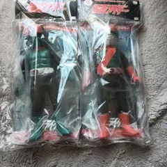 中古】 東映レトロソフビコレクション キングサイズ 仮面ライダー旧1号
