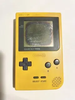 【ジャンク品】任天堂 ゲームボーイポケット イエロー GAMEBOY