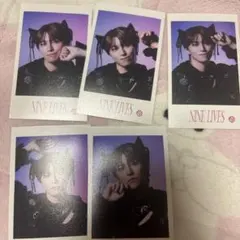 NINE LIVES 写真 5枚セット 猫耳スタイル　超特急　タカシ