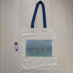 モネ展 シーチングトートバッグ ウォータールー橋 アートグッズ