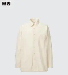 UNIQLO U 長袖シャツ クリーム色