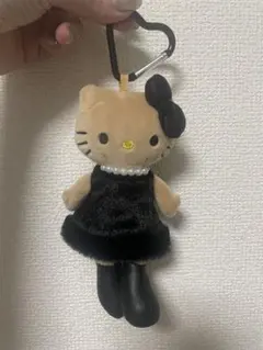 ハローキティ GOGOギャル　日焼けキティ スタイルアップ マスコット 黒