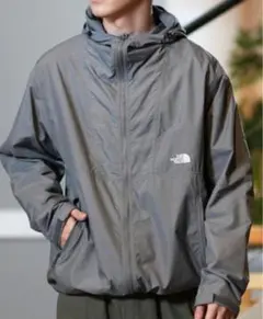 THE NORTH FACE マウンテンパーカー グレー コンパクトジャケットL