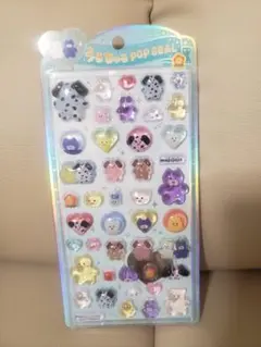 正規　モジョジョ　mojojojo うるちゅるポップシール　青ボンドロ