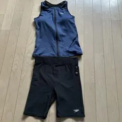 スピードスポーツ用水着セット Lサイズ ネイビー