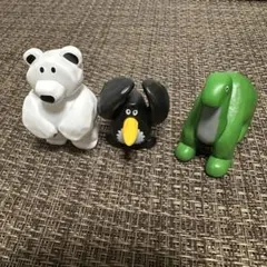 DAISUKE KONDO ペンギン ゾウ シロクマ　フィギュア3個セット
